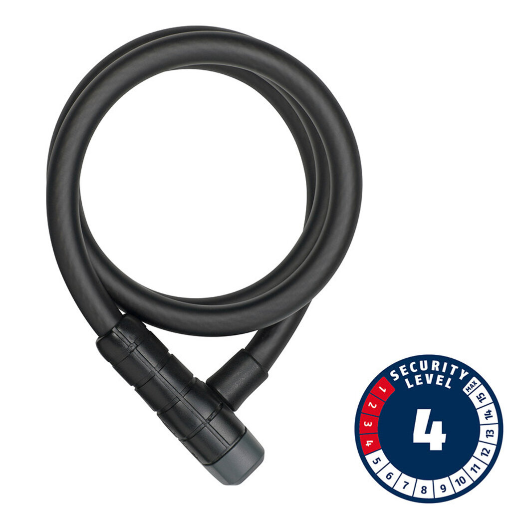 Abus 6412K, Cable lock, Key, 12mm, 85cm