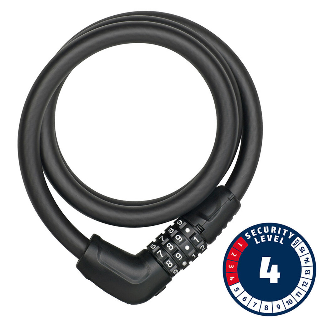 Abus 6412C, Cable Combination, 12mm, 85cm,