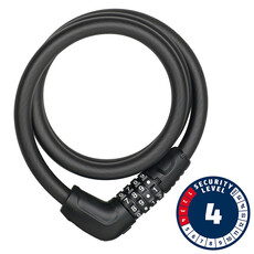 Abus 6412C, Cable Combination, 12mm, 85cm,