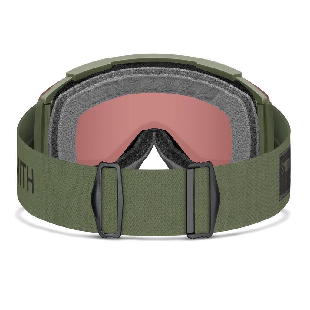 Smith Squad XL Fatigue Green|ChromaPop Everyday Red Mirror
