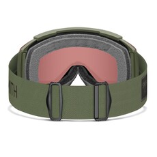 Smith Squad XL Fatigue Green|ChromaPop Everyday Red Mirror