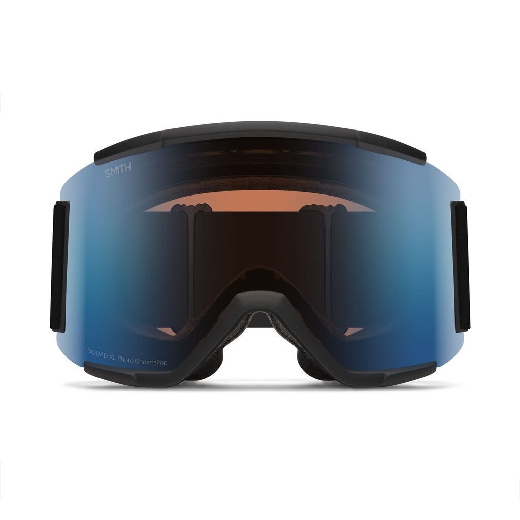 Smith Squad XL LBF Black|ChromaPop Pro Photochromic Blue Mirror