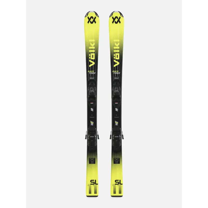 Volkl RACETIGER JR YELLOW + 4.5 VMOT JR