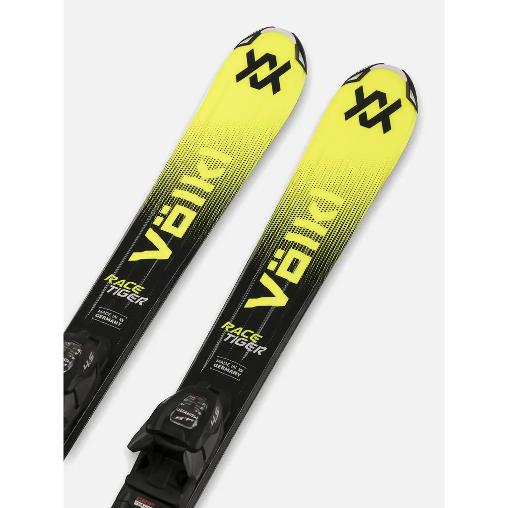 Volkl RACETIGER JR YELLOW + 4.5 VMOT JR