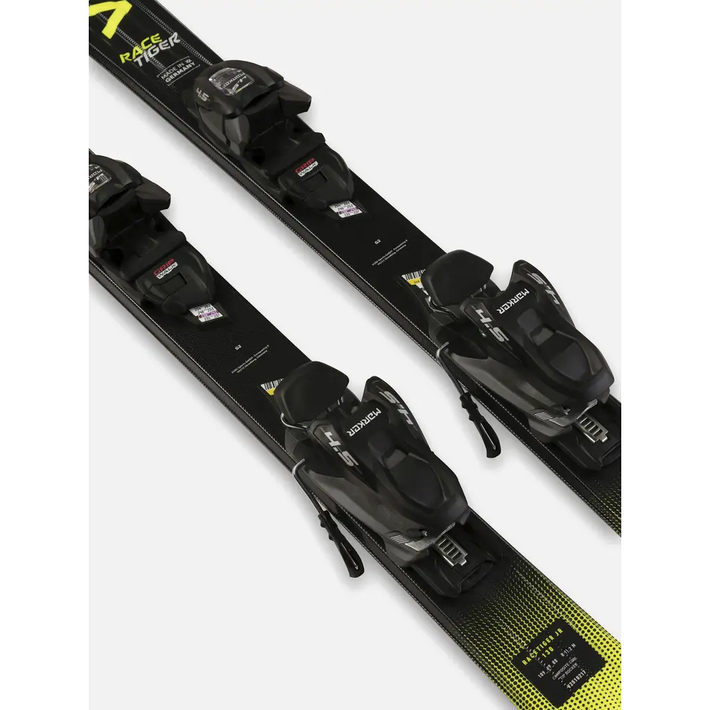 Volkl RACETIGER JR YELLOW + 4.5 VMOT JR