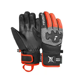 Reusch Racing Worldcup Warrior Prime R-TEX® XT Glove Black/Silver/Red (2026)