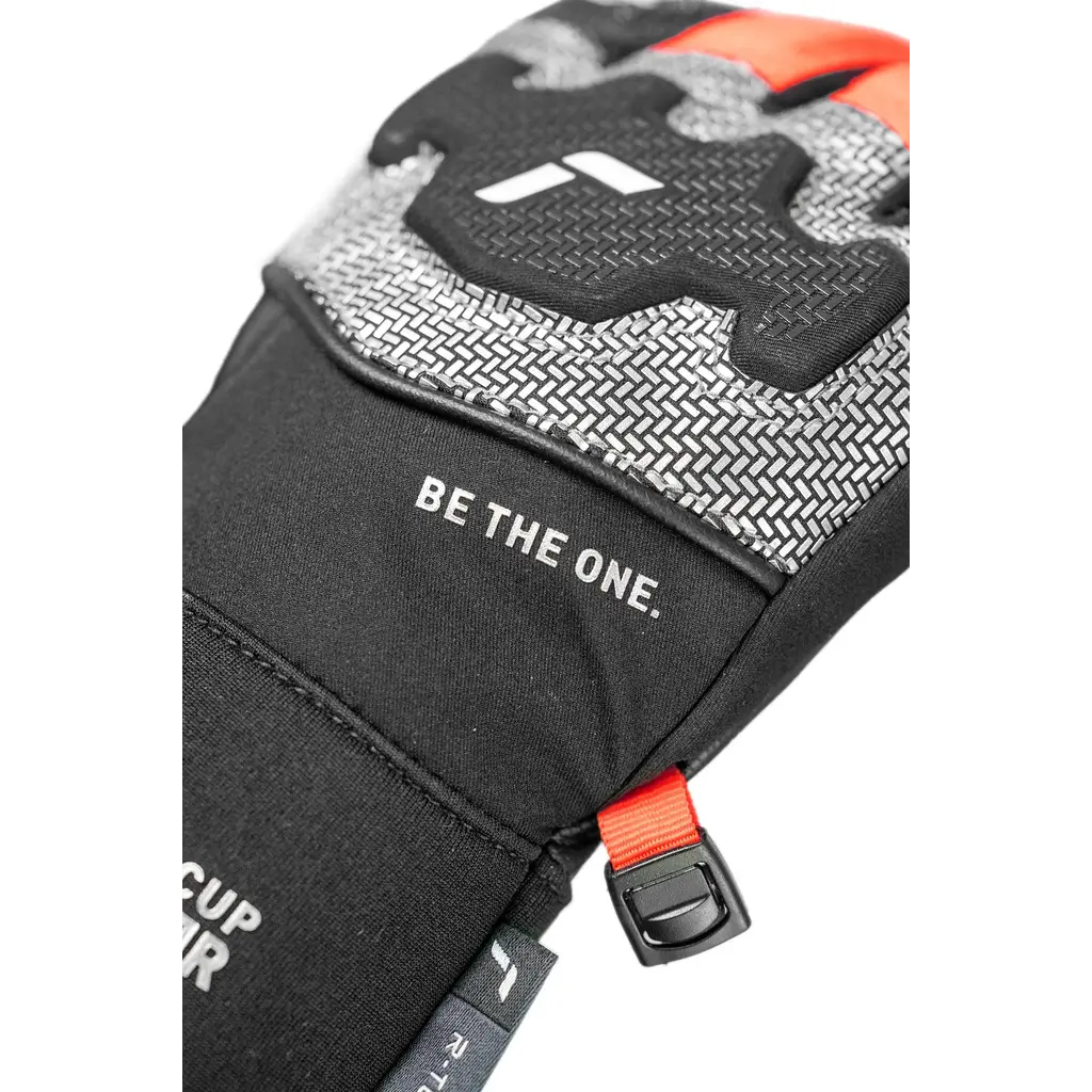 Reusch Racing Worldcup Warrior Prime R-TEX® XT Glove Black/Silver/Red (2026)