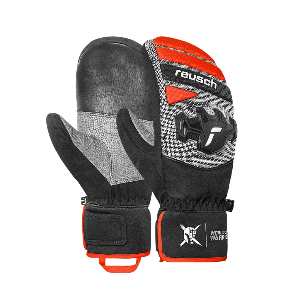 Reusch Racing Worldcup Warrior R-TEX® XT Mitt Black/Silver/Red (2026)