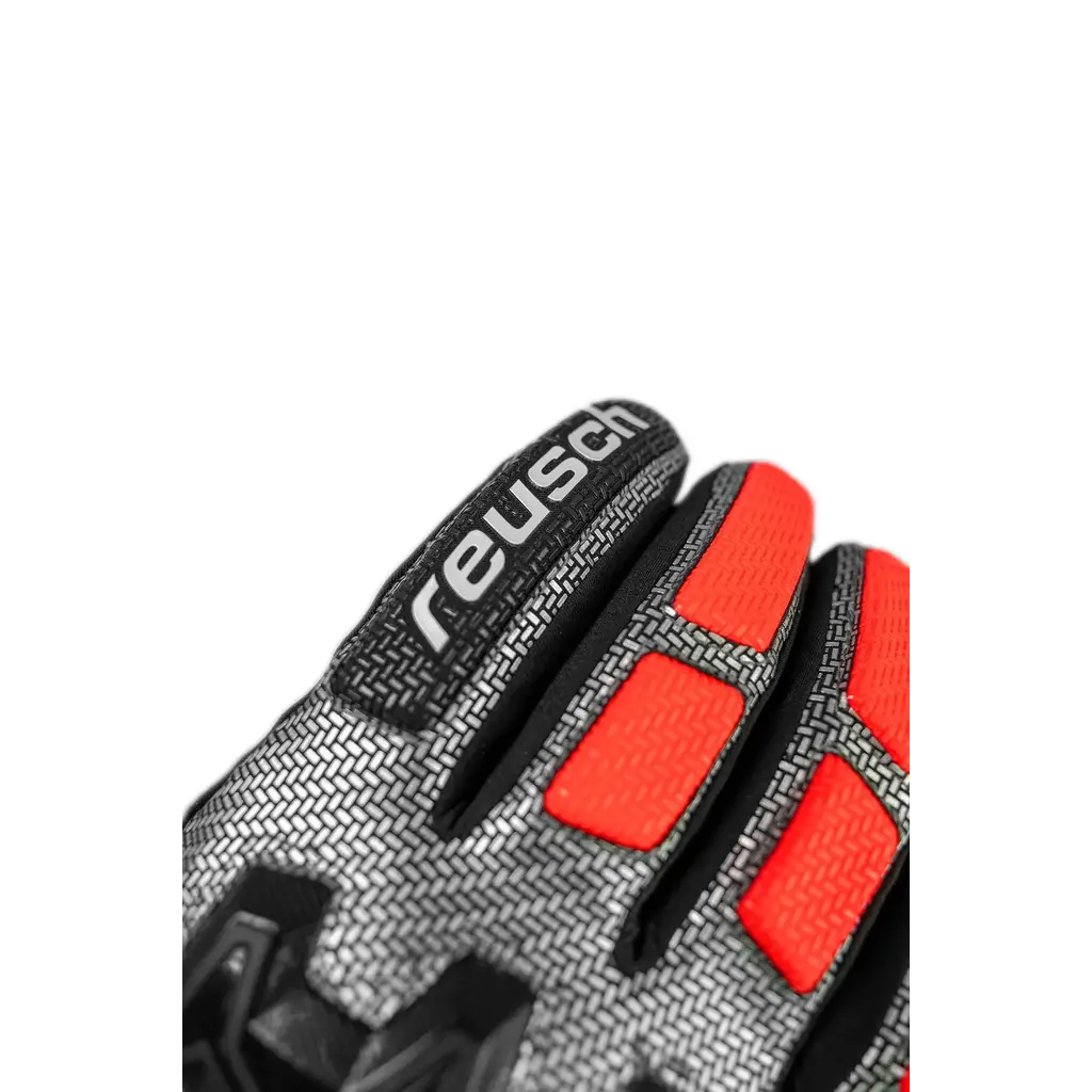 Reusch Racing Worldcup Warrior R-TEX® XT Glove Black/Silver/Red (2026)