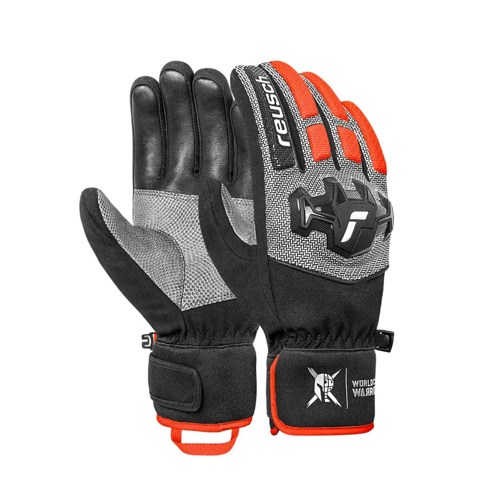 Reusch Racing Worldcup Warrior R-TEX® XT Glove Black/Silver/Red (2026)