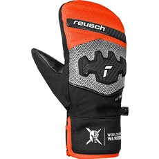Reusch Racing Worldcup Warrior Prime R-TEX®XT Mitt Black/Silver/Red (2026)