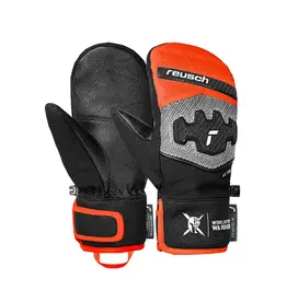 Reusch Racing Worldcup Warrior Prime R-TEX®XT Mitt Black/Silver/Red (2026)