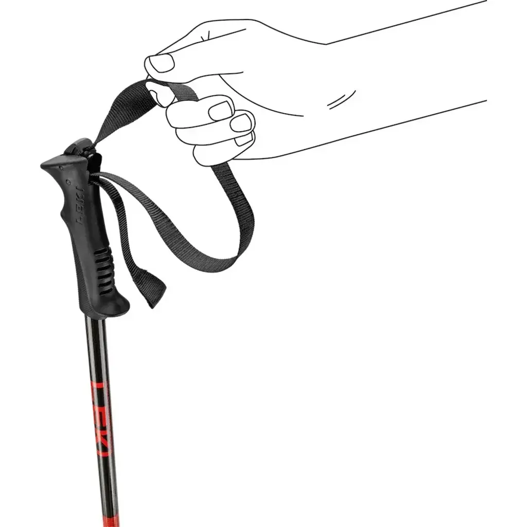 Leki SENTINEL  BLACK/WHITE