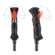 Leki AIRFOIL 3D BLACK/ANTHRACITE