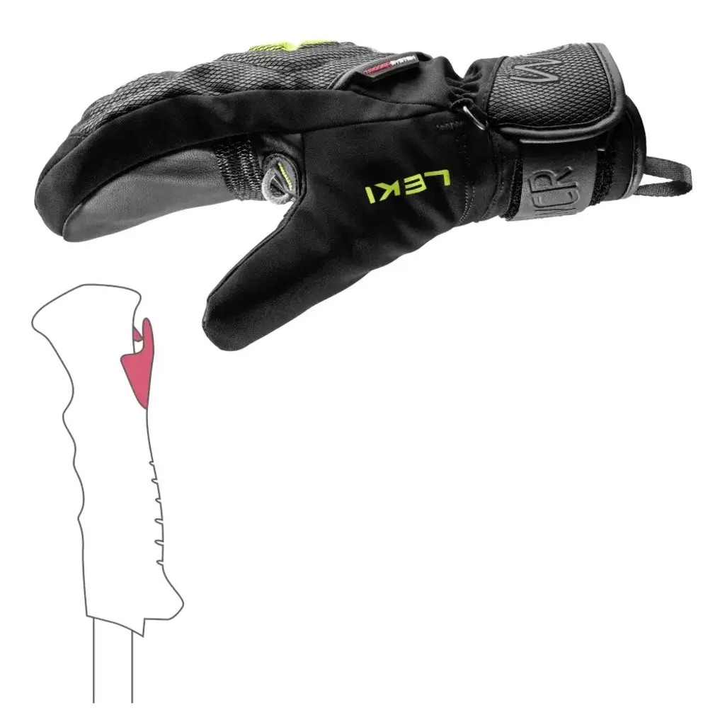 Leki WCR C-TECH 3D JR MITT