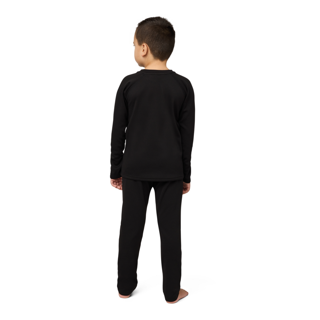 Kombi B3 VELVET FLEECE SET JR-BLACK