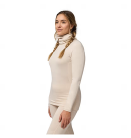 Kombi REDHEAT PRO GRID MOCK TOP WOMEN-MOONSTONE
