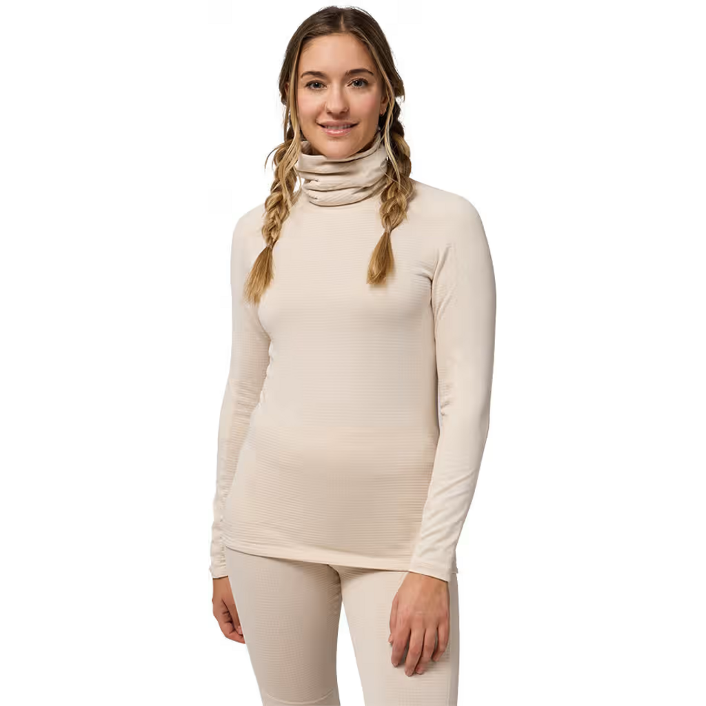Kombi REDHEAT PRO GRID MOCK TOP WOMEN-MOONSTONE