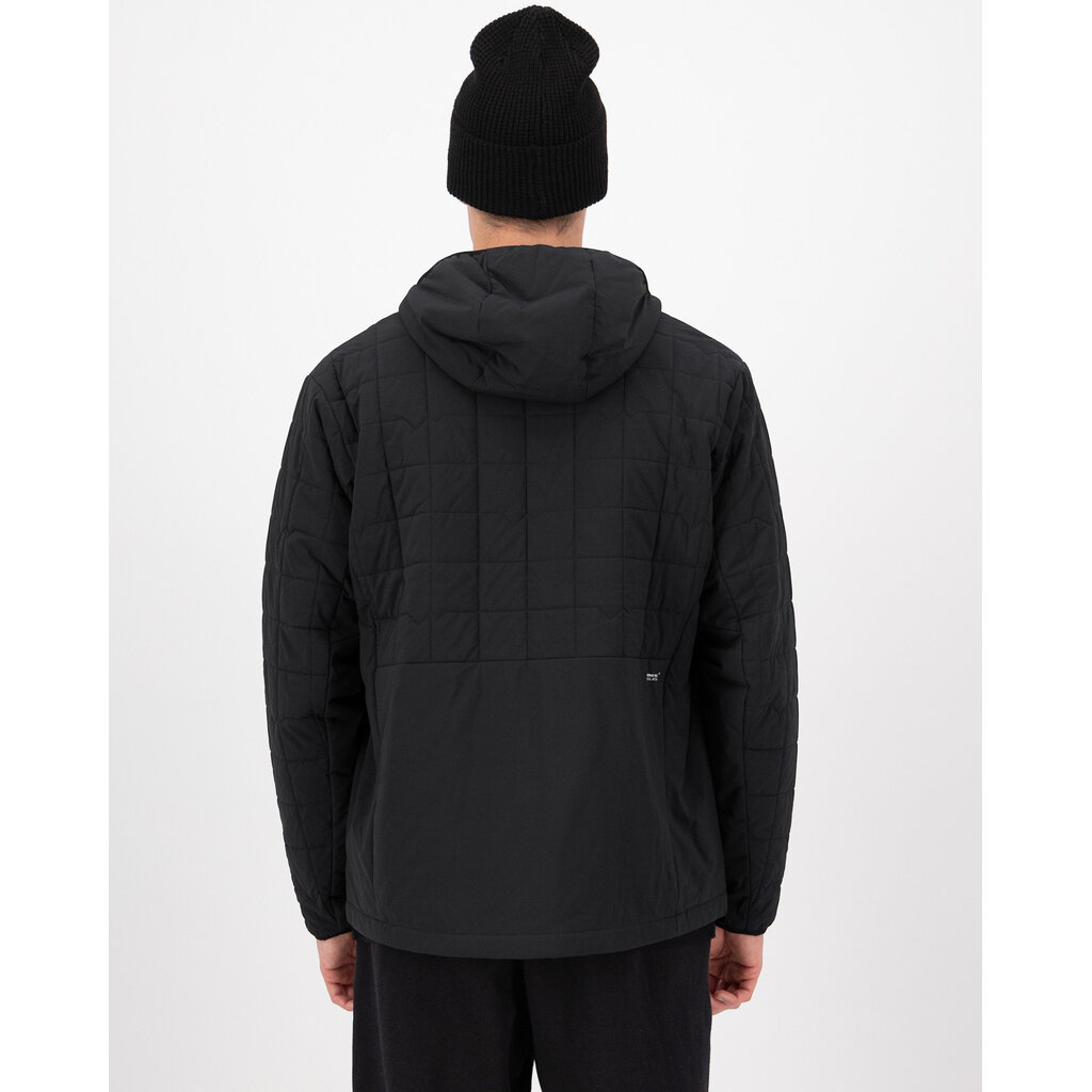 Mons Royale Canyon Merino Insulated Hooded Jacket-Black