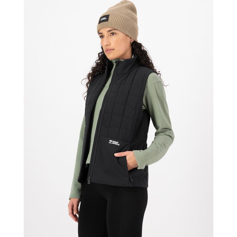 Mons Royale Canyon Merino Insulated Vest-Black W