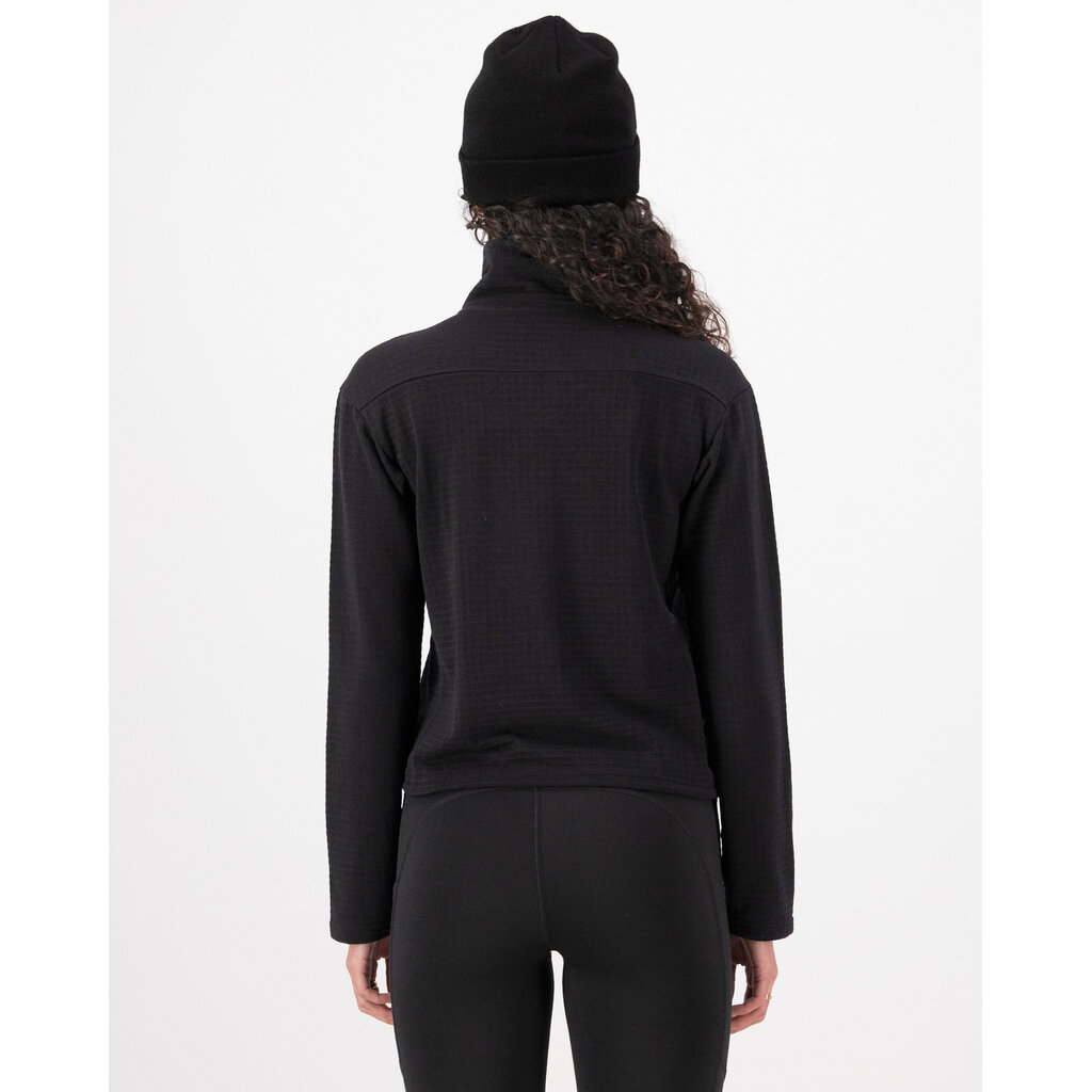 Mons Royale Offgrid Merino Fleece Long Sleeve-Black