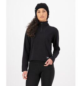 Mons Royale Offgrid Merino Fleece Long Sleeve-Black