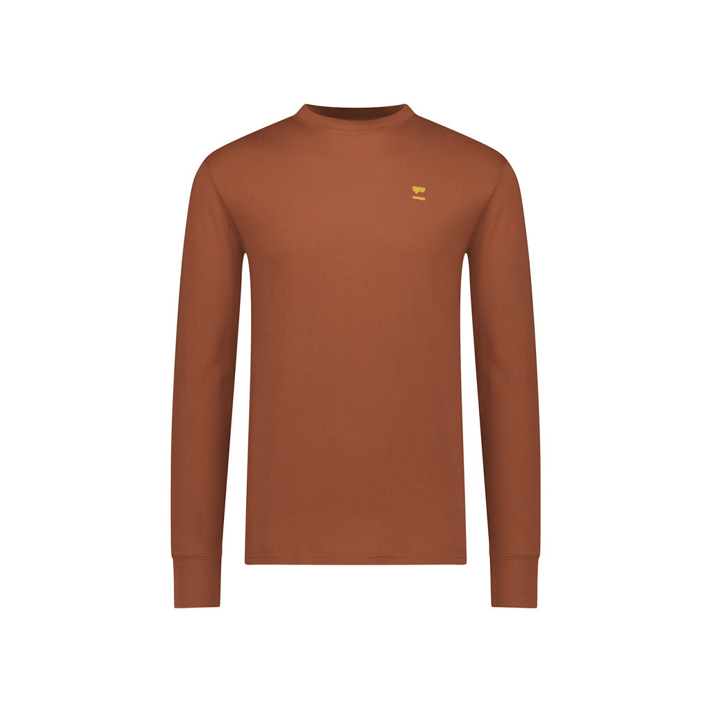 Mons Royale Yotei Merino Classic Long Sleeve-Sienna