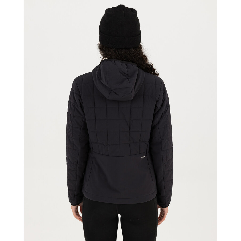 Mons Royale Canyon Merino Insulated Hooded Jacket-Black W