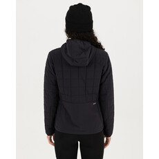 Mons Royale Canyon Merino Insulated Hooded Jacket-Black W
