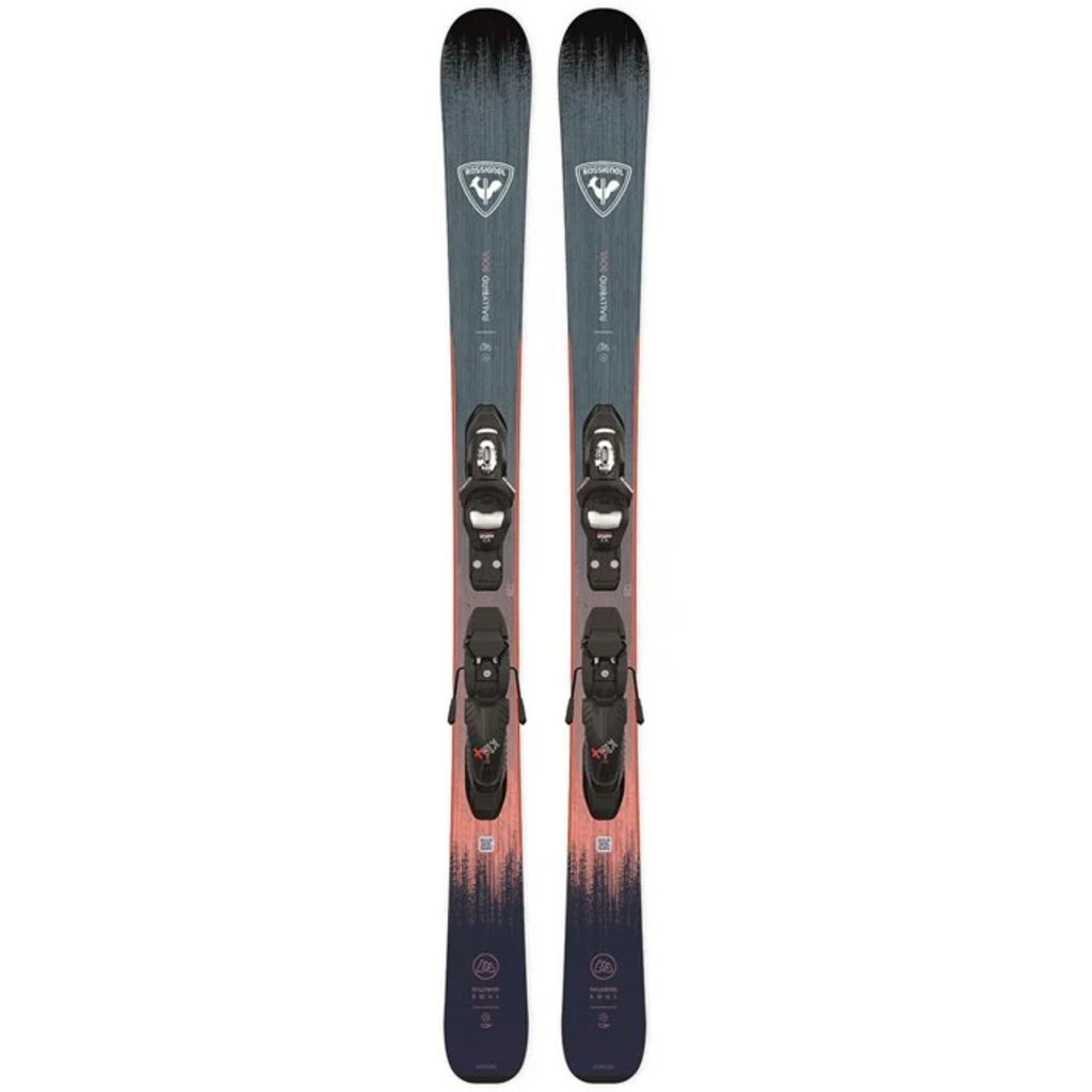 Rossignol Rallybird JR Skis + KID-X 4 Bindings (2026)