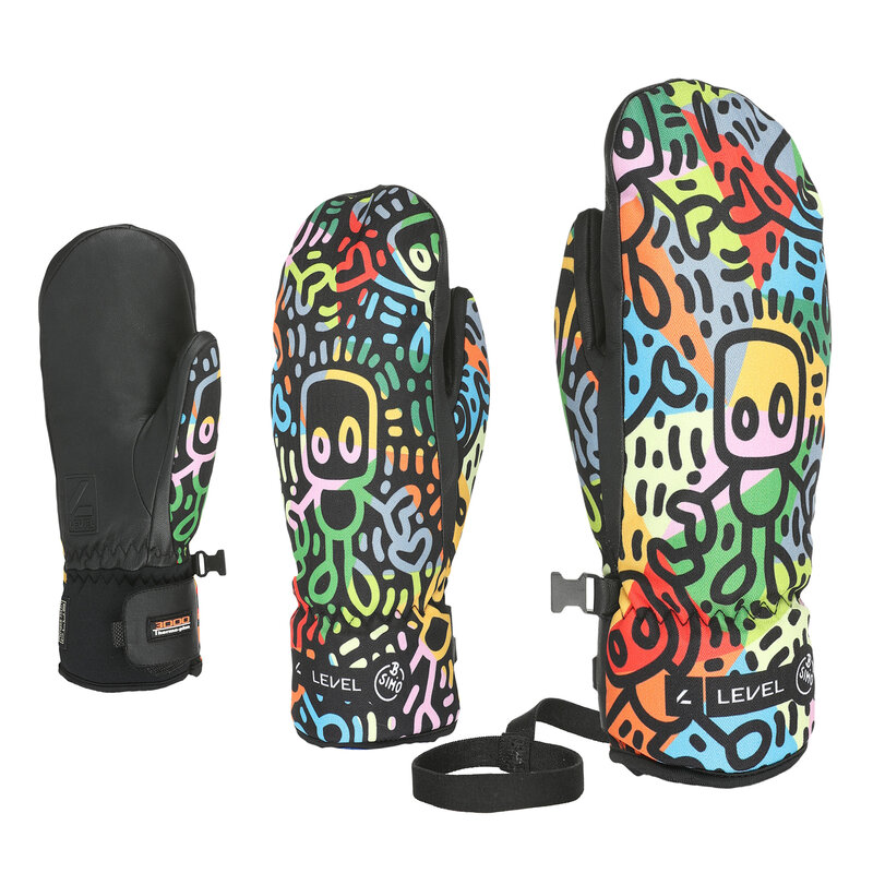 Level Vertigo Teen Mitten Pattern