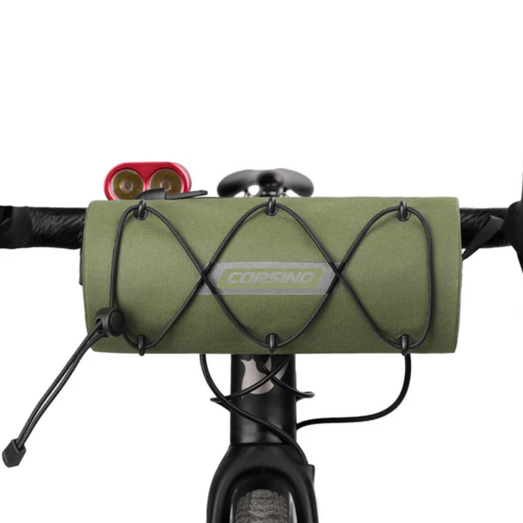 Corsino Force Waterproof Bike Handlebar Bag - Olive