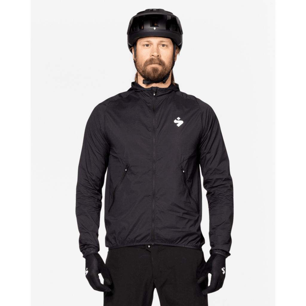 Sweet Protection Hunter Hooded Wind Jacket - Black (2026)