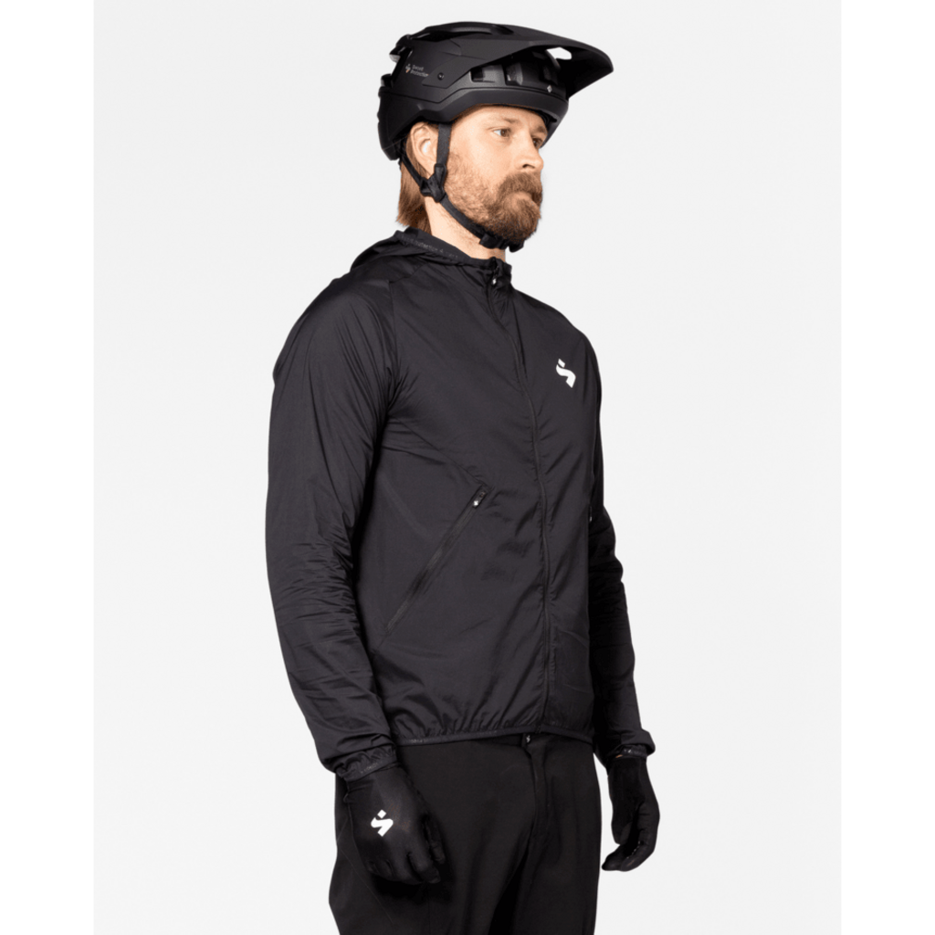 Sweet Protection Hunter Hooded Wind Jacket - Black (2026)