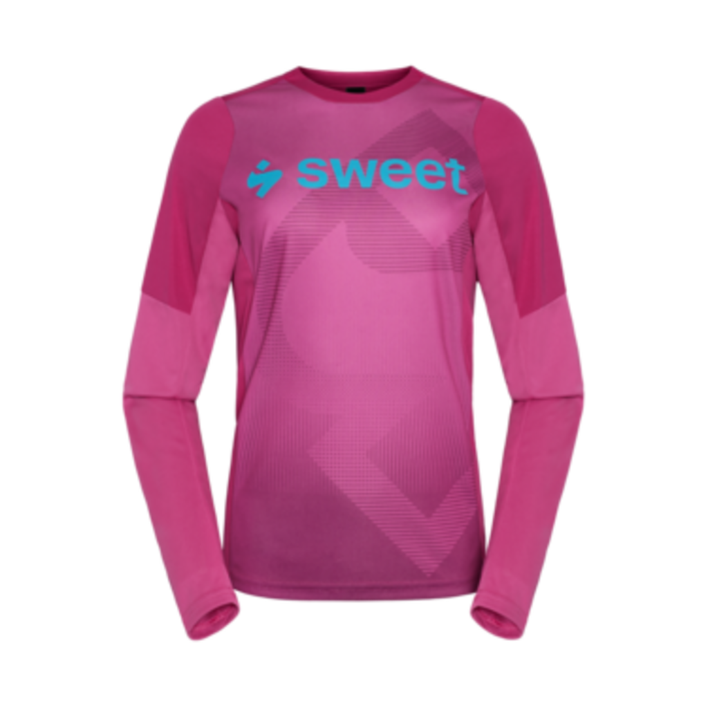 Sweet Protection Hunter II Trail Long Sleeve - Fuschia (2026)