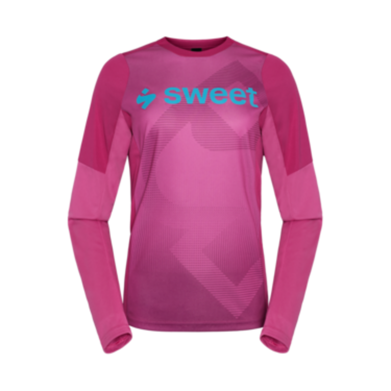 Sweet Protection Hunter II Trail Long Sleeve - Fuschia (2026)