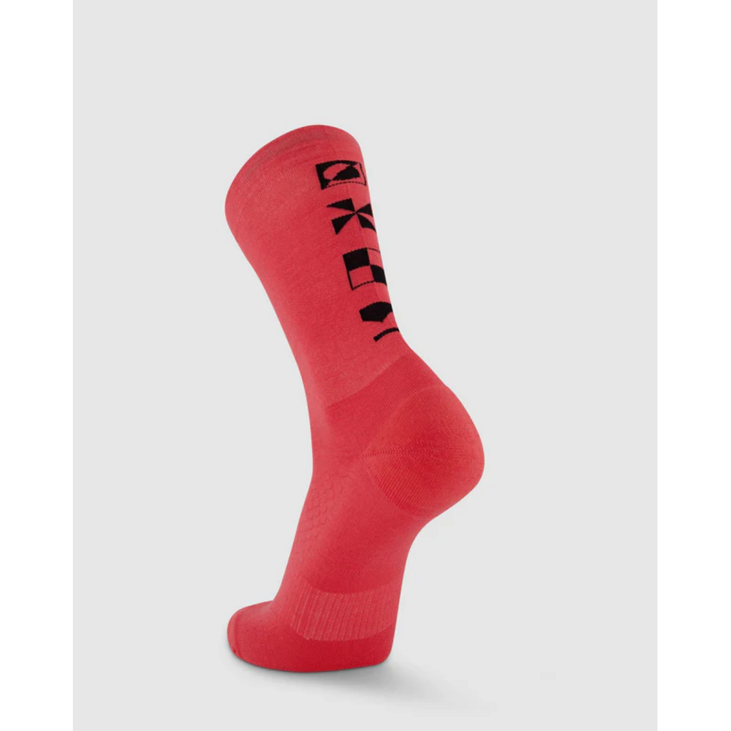 Atlas Merino Crew Sock-Watermelon