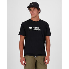 Mons Royale Icon Merino T-Shirt-Black (2026)