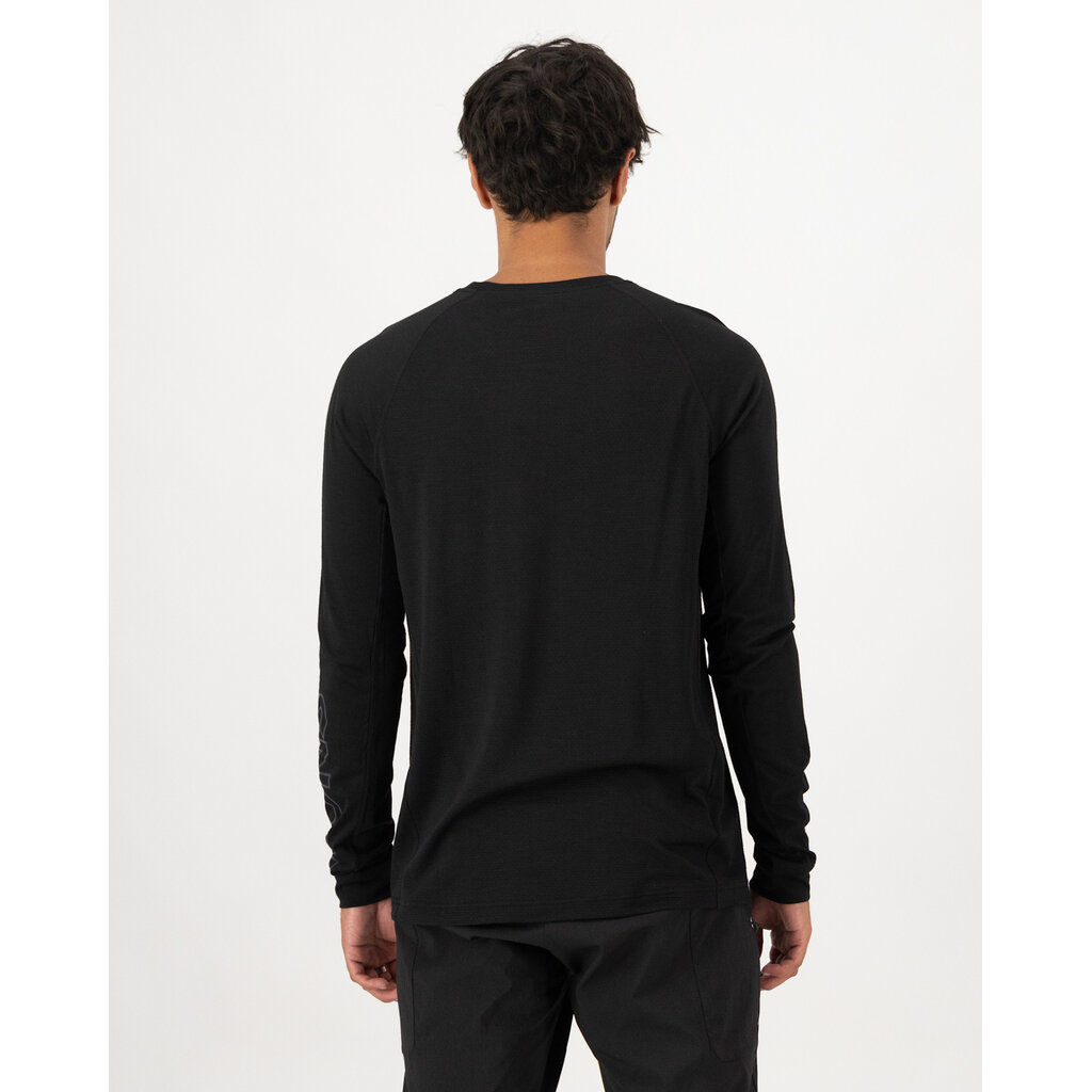 Mons Royale Tarn Merino Bike Wind Jersey-Black (2026)