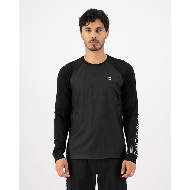 Tarn Merino Bike Wind Jersey-Black (2026)