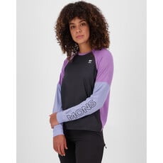 Tarn Merino Bike Wind Jersey-Skyline / Bloom / Black (2026)