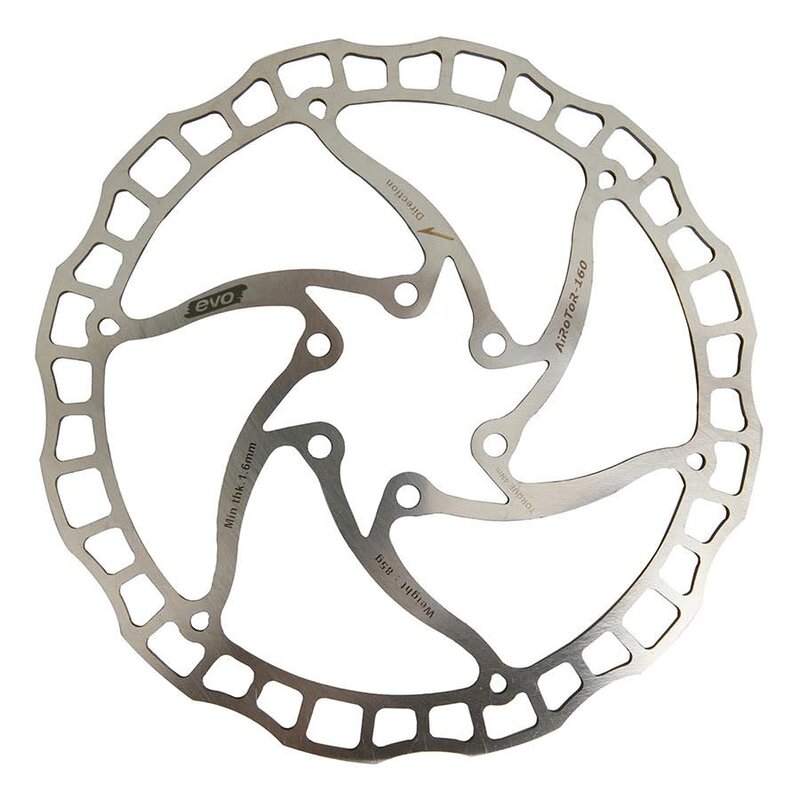 EVO Air Control Disc Brake Rotor - 160mm, ISO 6B