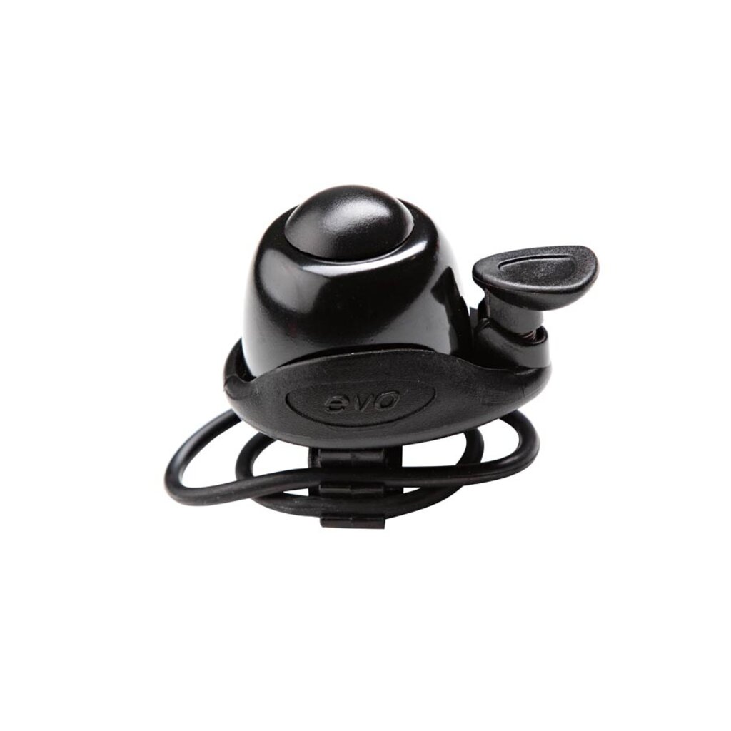 EVO Ringer Fast-Mount DLX Bell -  Black, 22-31.8mm
