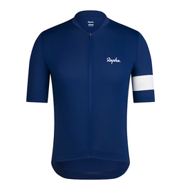 Rapha Core Lightweight Cycling Jersey, Navy/White