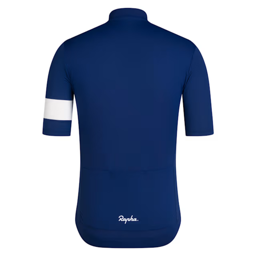 Rapha Core Lightweight Cycling Jersey, Navy/White