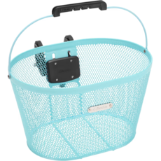 Electra Mesh QR Front Bike Basket, Light Blue