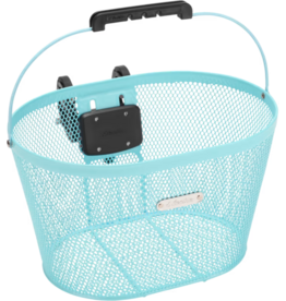 Electra Mesh QR Front Bike Basket, Light Blue