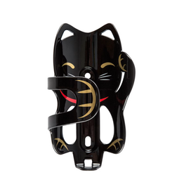 Lucky Cat Water Bottle Cage, Black