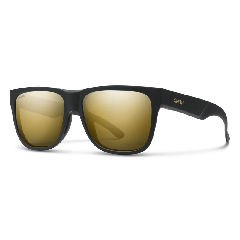 Smith Lowdown 2 Matte Black Gold | ChromaPop Polarized Black Gold