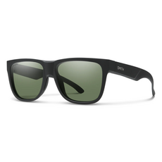 Smith Lowdown 2 Matte Black | ChromaPop Polarized Gray Green